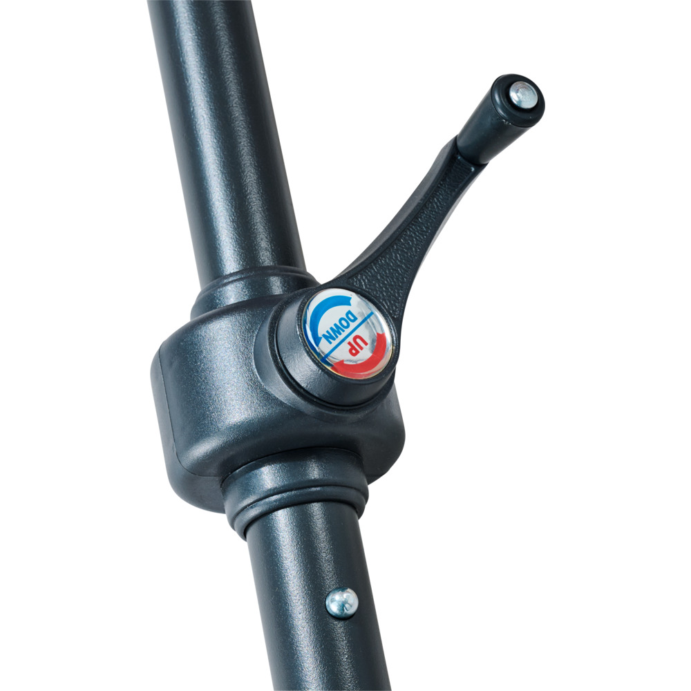 Balkon-Sonnenschirm halbrund 250 x 225 cm image number 2