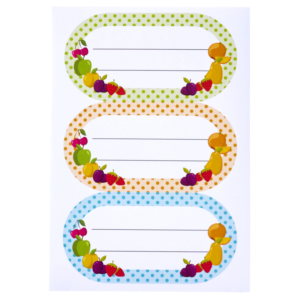 Einmach-Etiketten 30 St&uuml;ck 30 x 60 mm selbstklebend image number 5