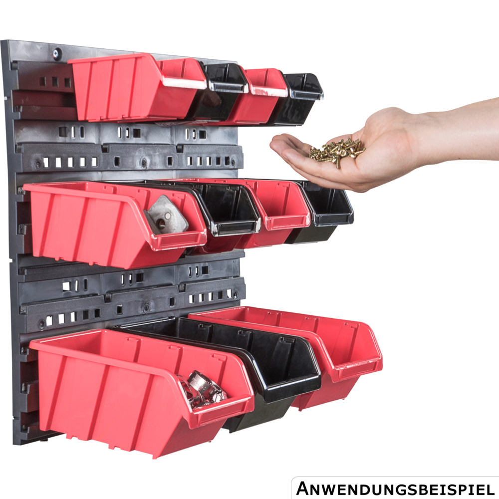 Universal-Wandplatte f&uuml;r Sichtlagerk&auml;sten 390x380mm image number 1