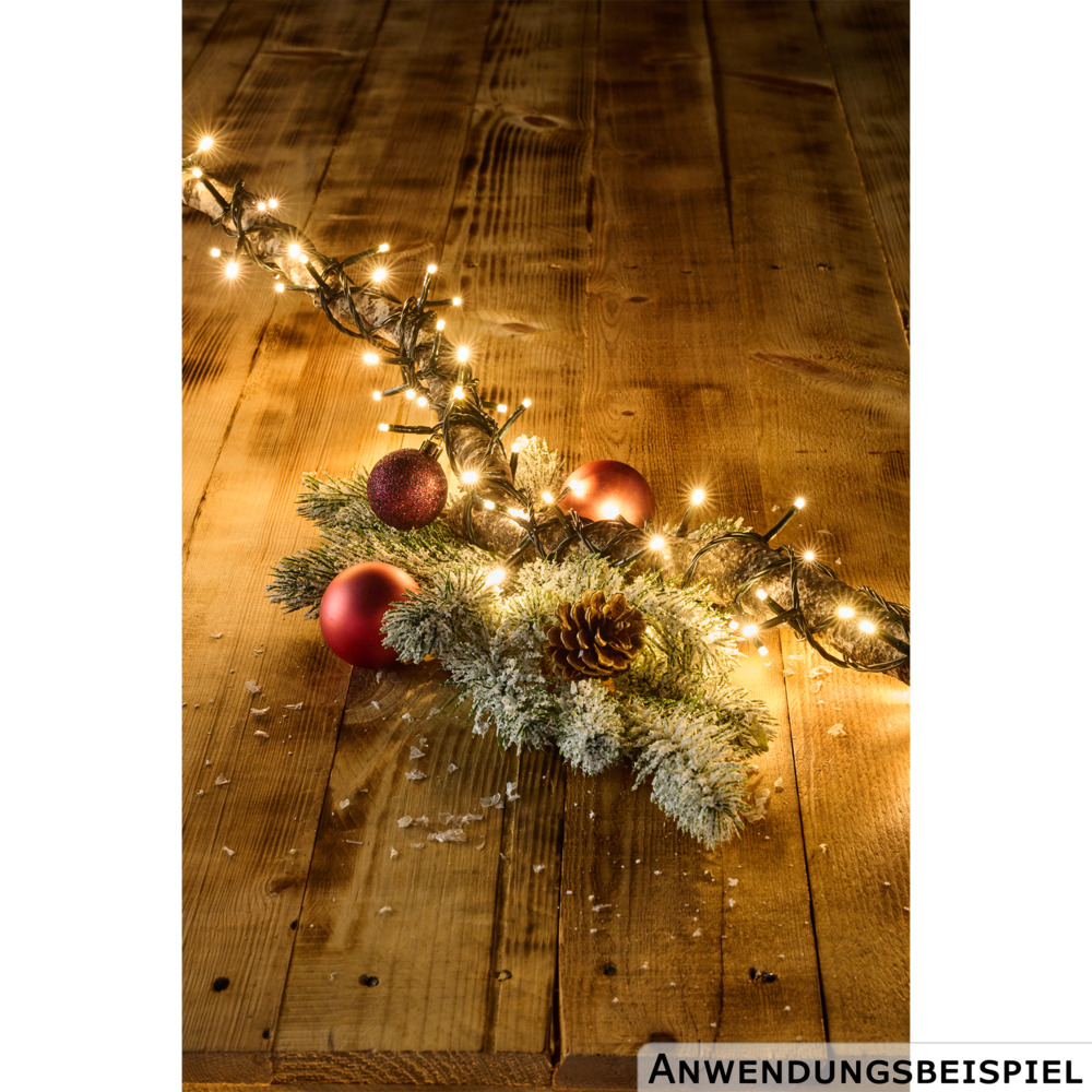 LED-Lichterkette 36 m 480 LEDs, 8 Lichtmodi und Timer image number 1