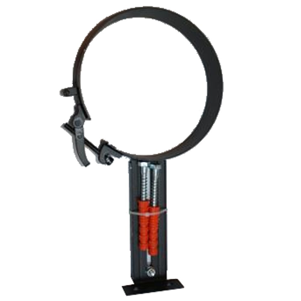 Rohrhalter Rauchrohre &Oslash;150 mm schwarz metallic