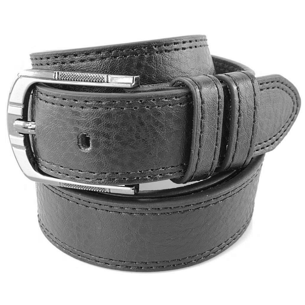 Herren G&uuml;rtel L&auml;nge 115-135 cm in Schwarz