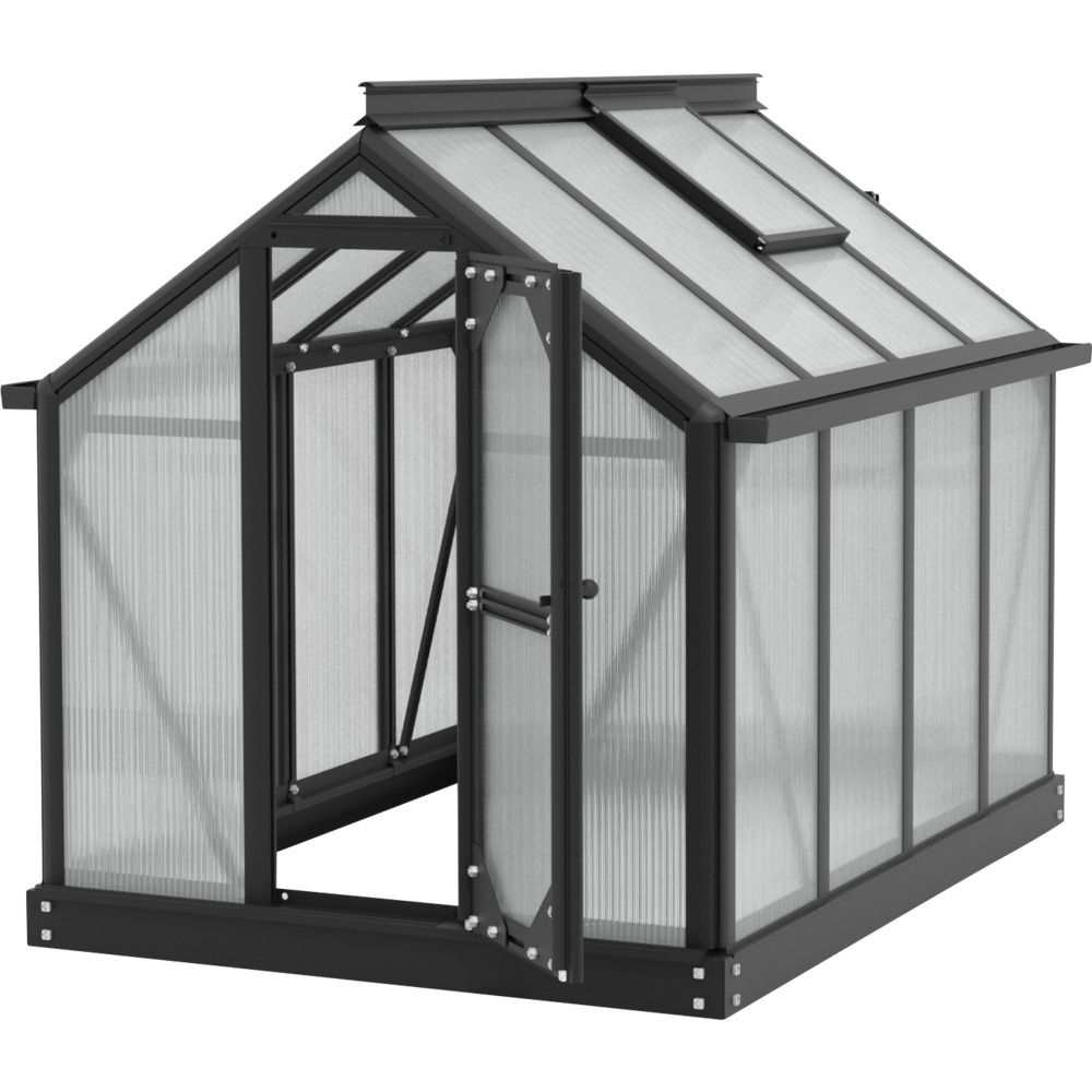 Vitavia Minigew&auml;chshaus ''Merlin'' Alu Schwarz HKP image number 1