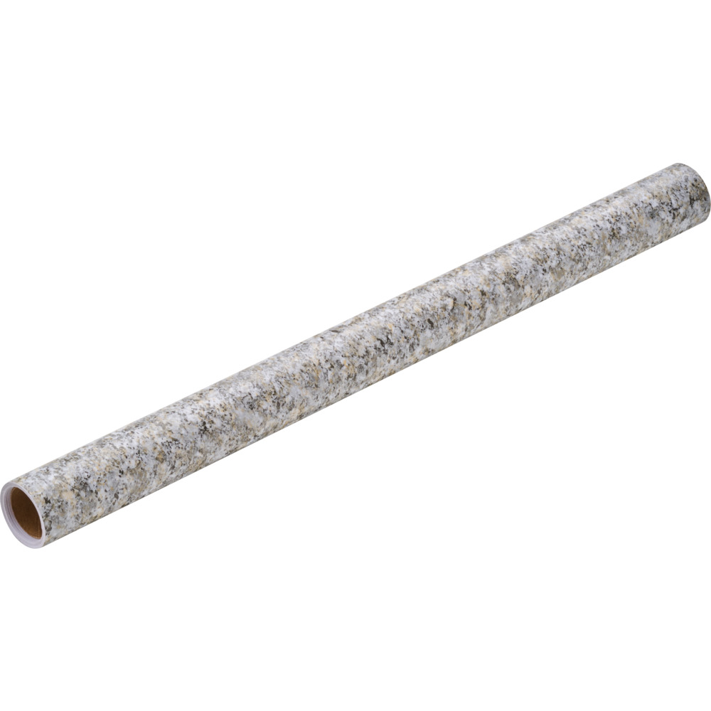 Klebefolie 200x45cm Stein Granit hellgrau Dekofolie Selbstklebefolie M&ouml;belfolie