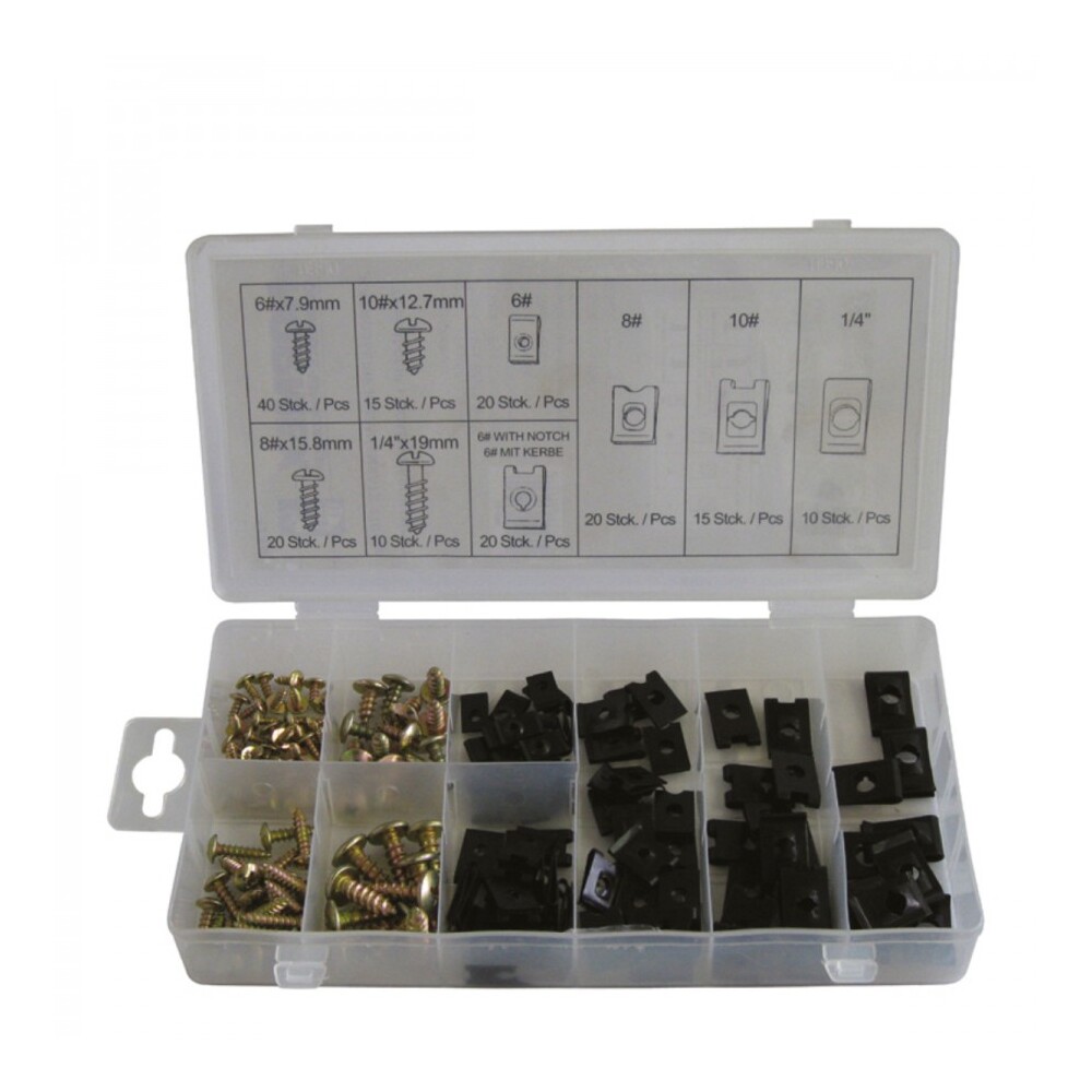 Normex Karosserie Klemmen Set 170-tlg Kfz Werkzeug