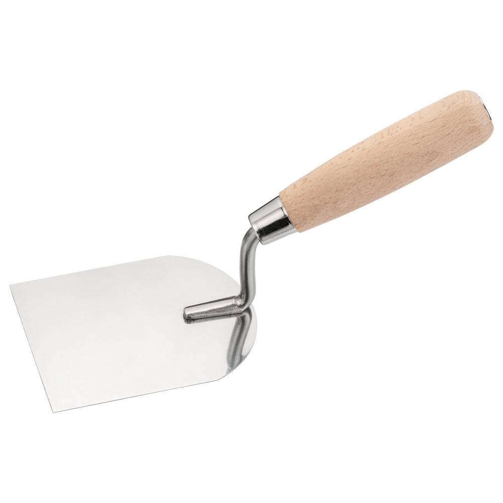 Stuckateurspachtel 80 mm mit Holzgriff