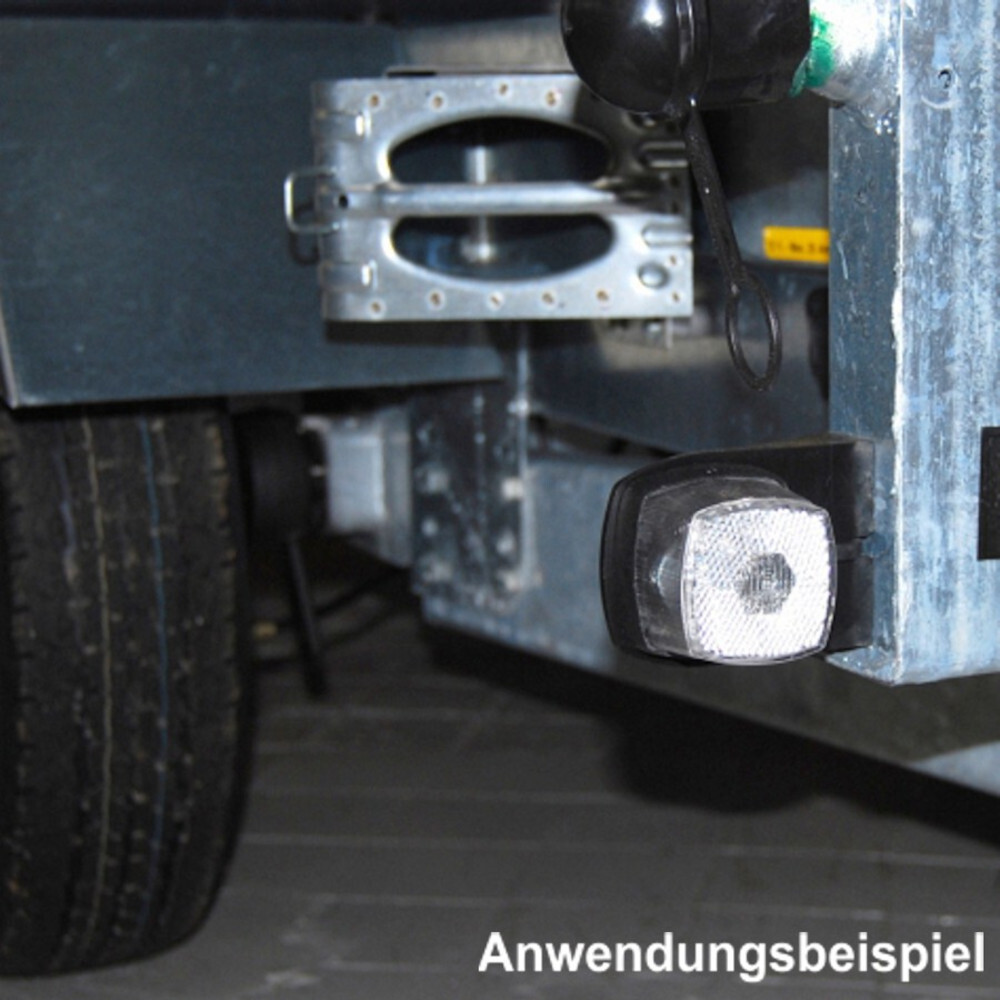 Positionsleuchte 66x62x5 cm weiss image number 1