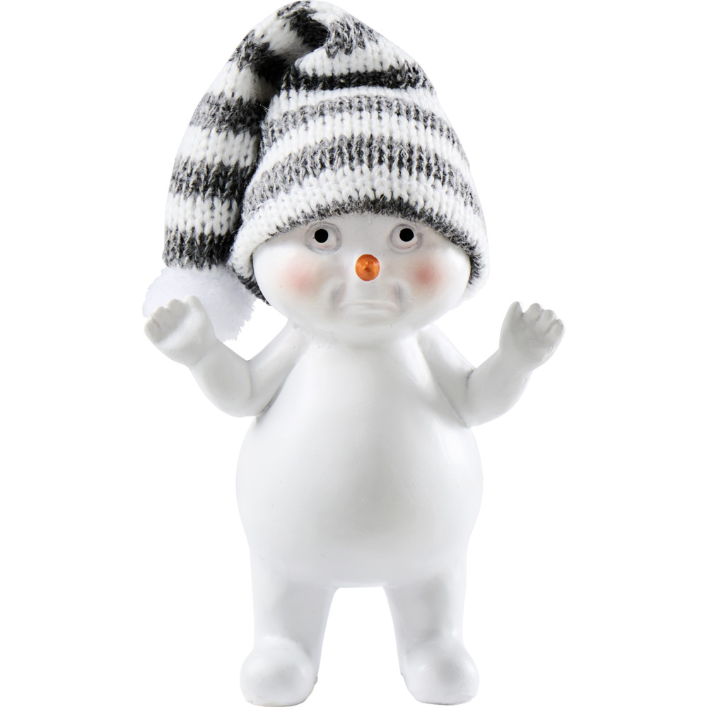 Dekofigur Schneemann ca. 11 cm Polyresin Designauswahl image number 4