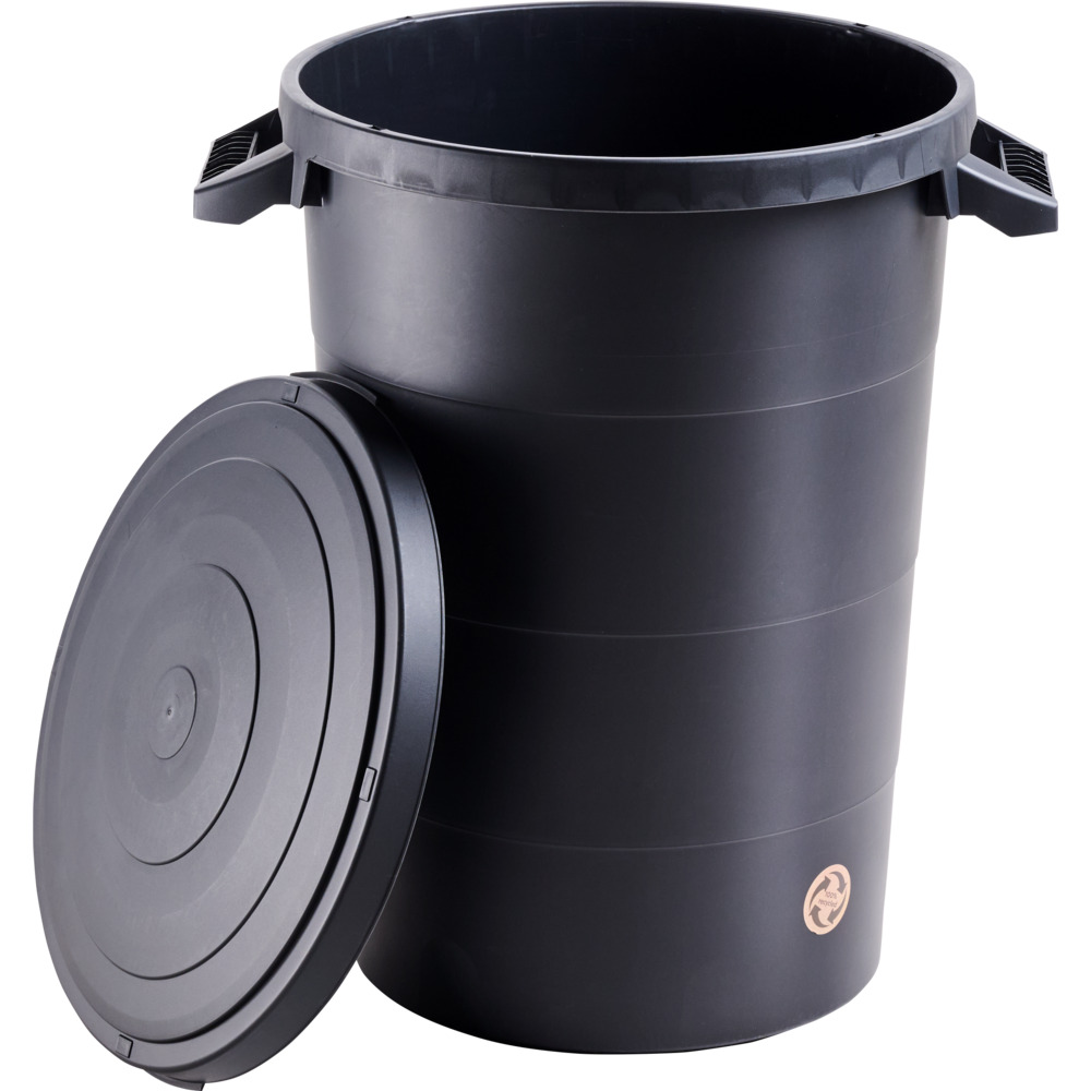 Allzwecktonne Smooth 80 Liter anthrazit image number 1