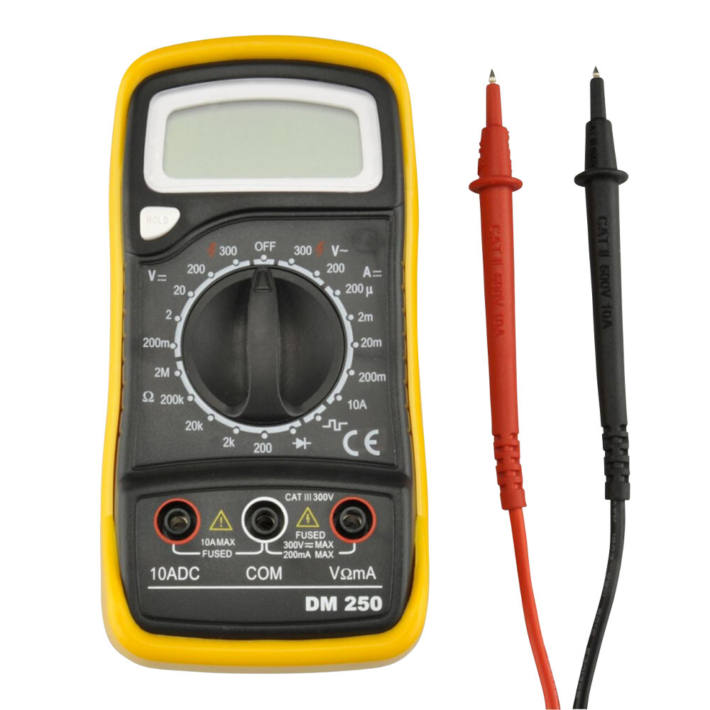 UNITEC&reg; Digital-Multimeter DM250