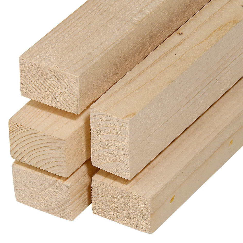 Holzlatte 38 x 58 x 2500 mm aus Fichtenholz