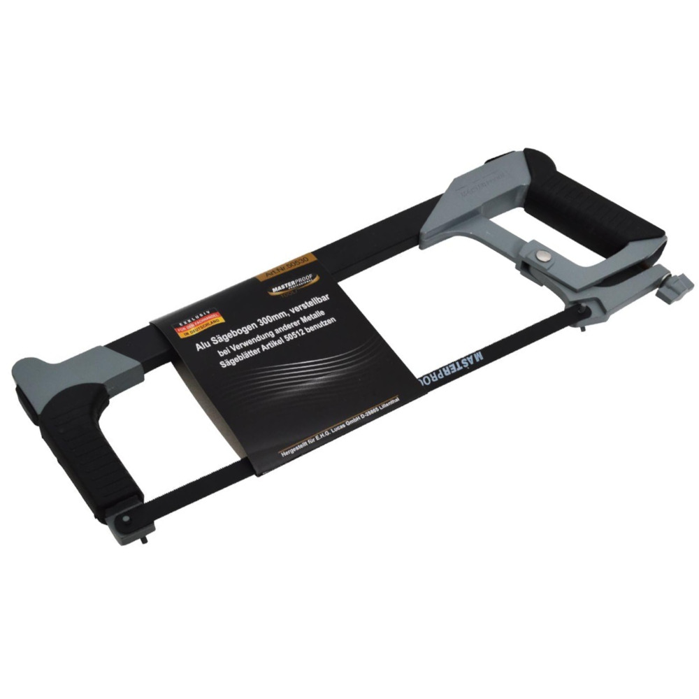 Alu-S&auml;gebogen 300 mm aus Stahl mit S&auml;geblatt image number 3