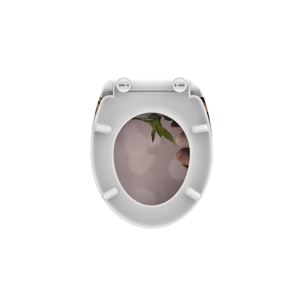 WC-Sitz Absenkautomatik Schnellverschluss Stone Pyramid image number 3