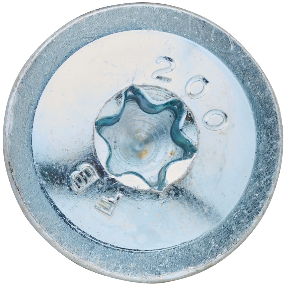 Holzbauschraube 8,0x200mm TX Tellerkopf Teilgewinde verzinkt image number 3