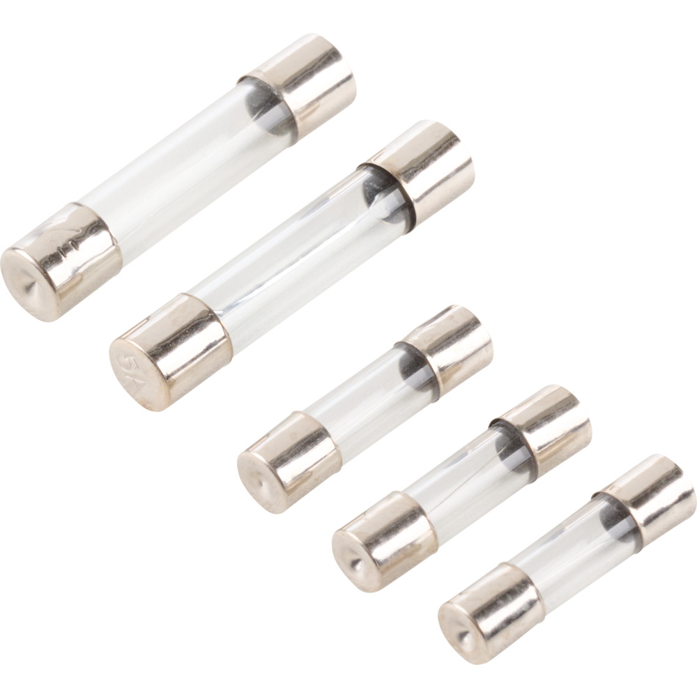 KFZ Feinsicherungen 12 V 5 St&uuml;ck sortiert Glassicherungen