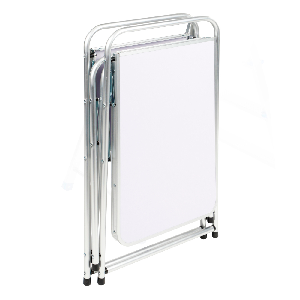 Campingtisch klappbar, mit Aluminiumgestell, Windschutz und MDF Platte image number 2