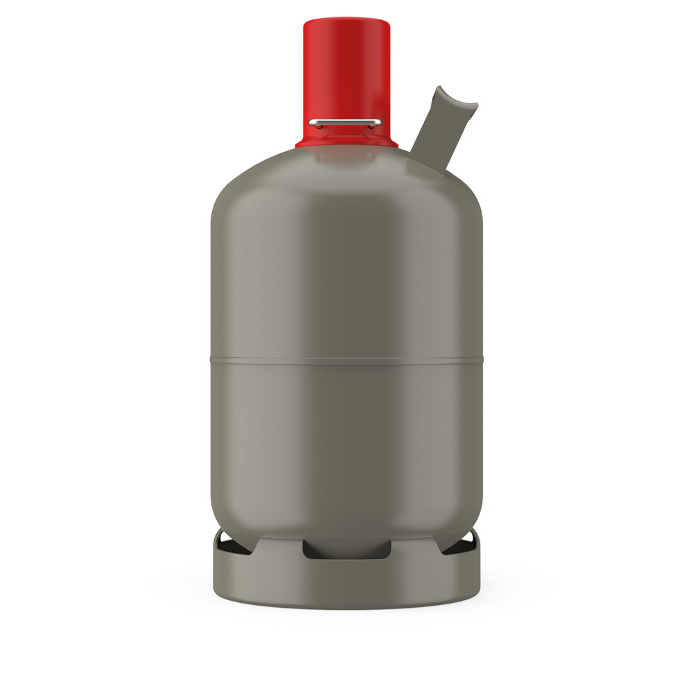 Progas Propan Gasf&uuml;llung 5 Kg Eigentumsflasche grau