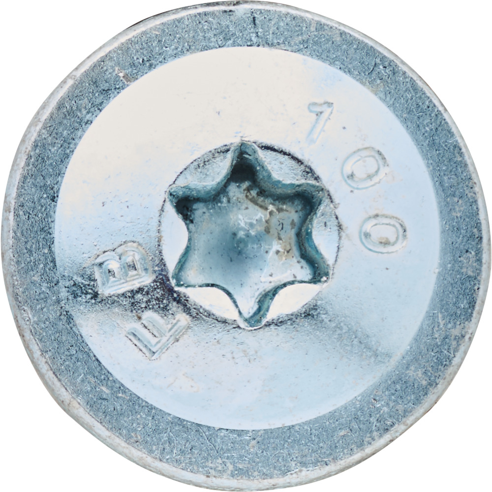 Holzbauschraube 8,0x100mm TX Tellerkopf Teilgewinde verzinkt image number 3