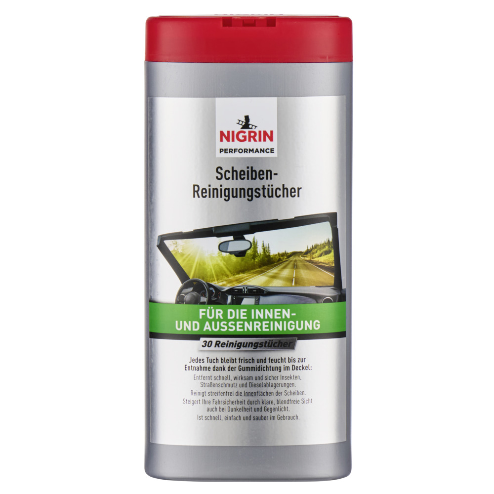 Nigrin Scheiben-Reinigungst&uuml;cher image number 1