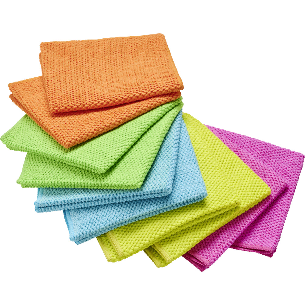 Mikrofaser Poliert&uuml;cher 32 x 31 cm 10er Set