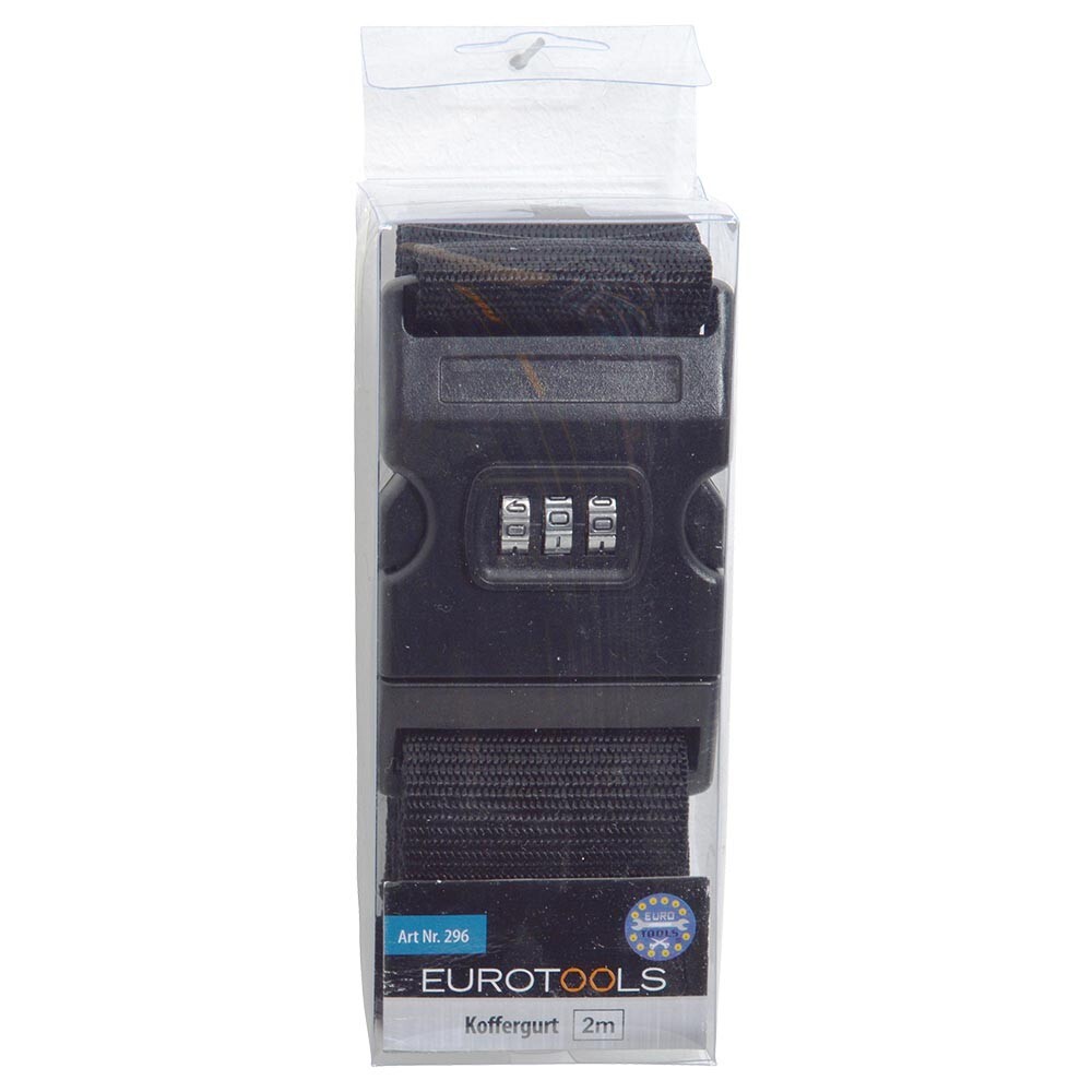 Koffergurt 200 x 5 cm mit Zahlenschloss