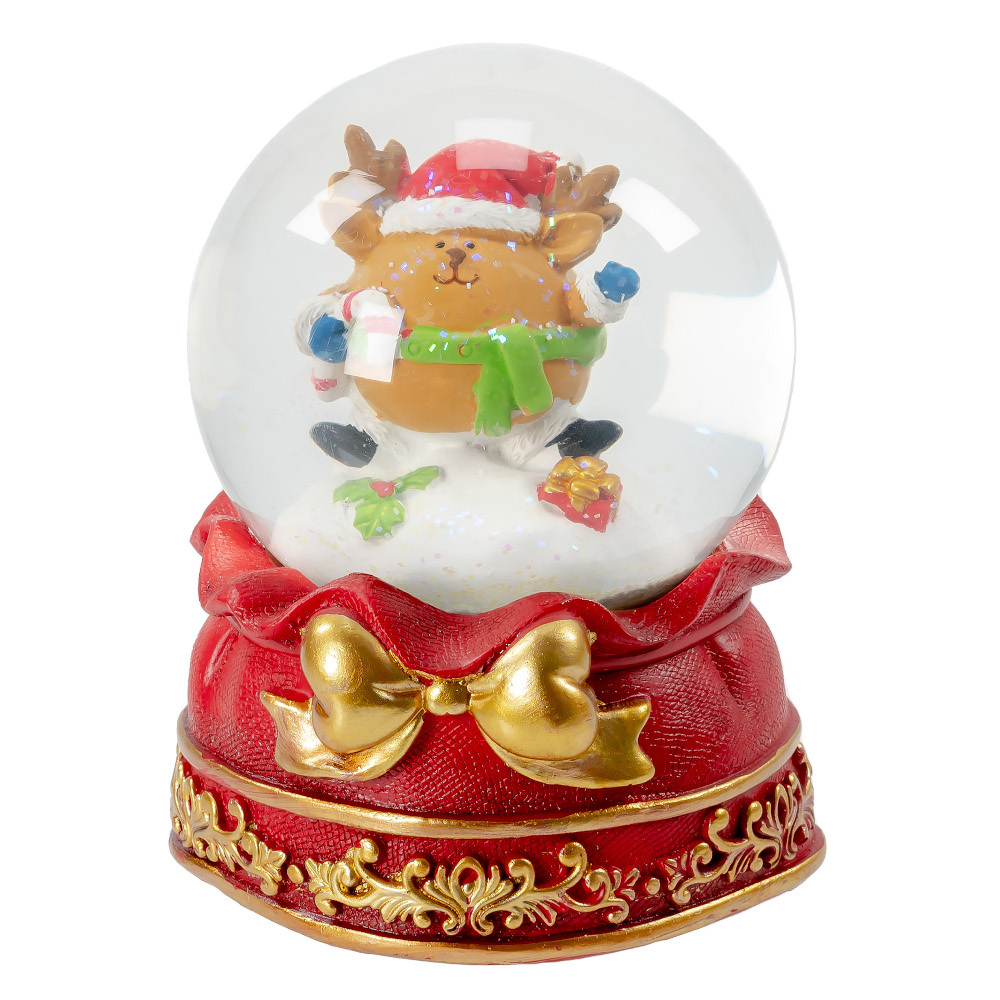 Schneekugel mit Spieluhr in verschiedenen Ausf&uuml;hrungen und Melodien image number 4