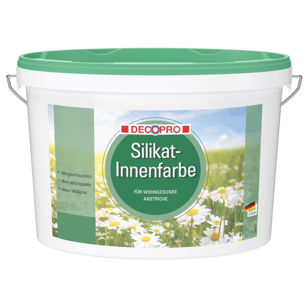 DecoPro Silikat-Innenfarbe wei&szlig; 5 Liter