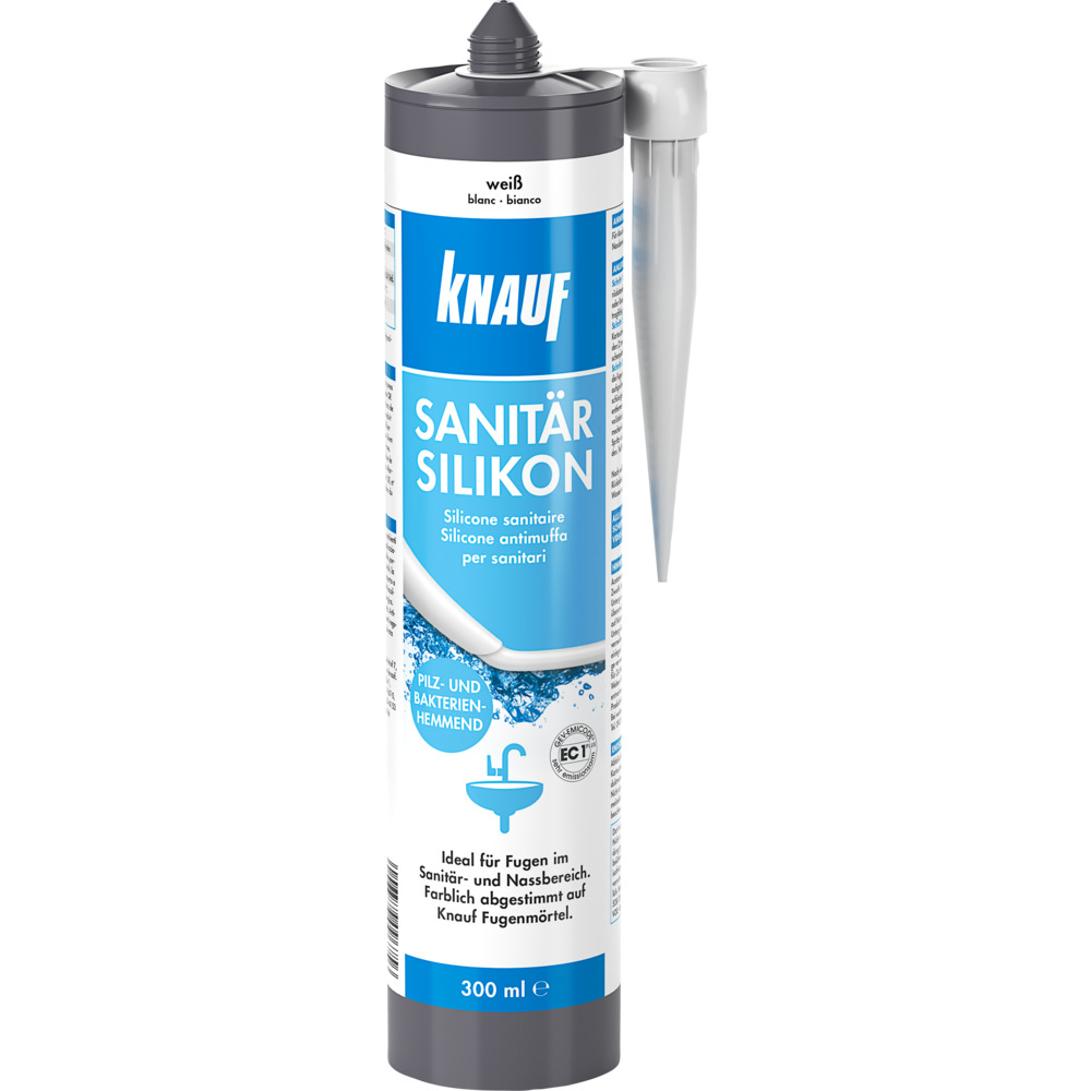 Knauf Sanit&auml;r-Silikon 300 ml wei&szlig;