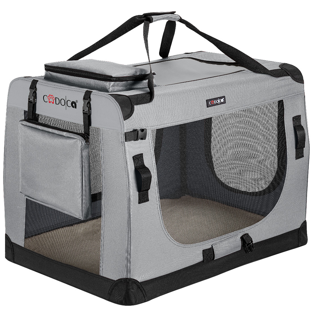 Tiertransportbox XL 82 x 58 x 58 cm grau image number 1