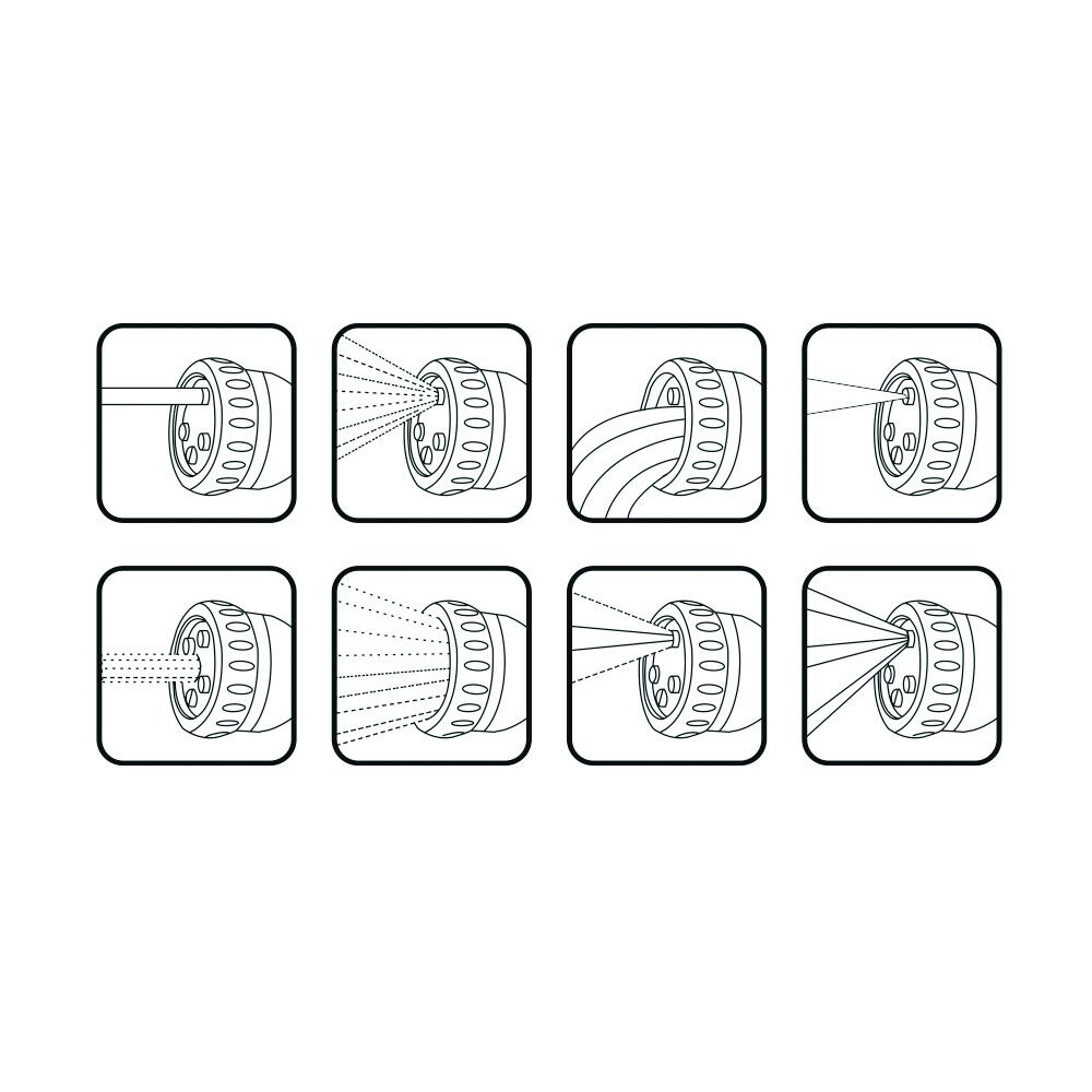 Cellfast Pistolenbrause MIX mit 8 Spr&uuml;hformen image number 1