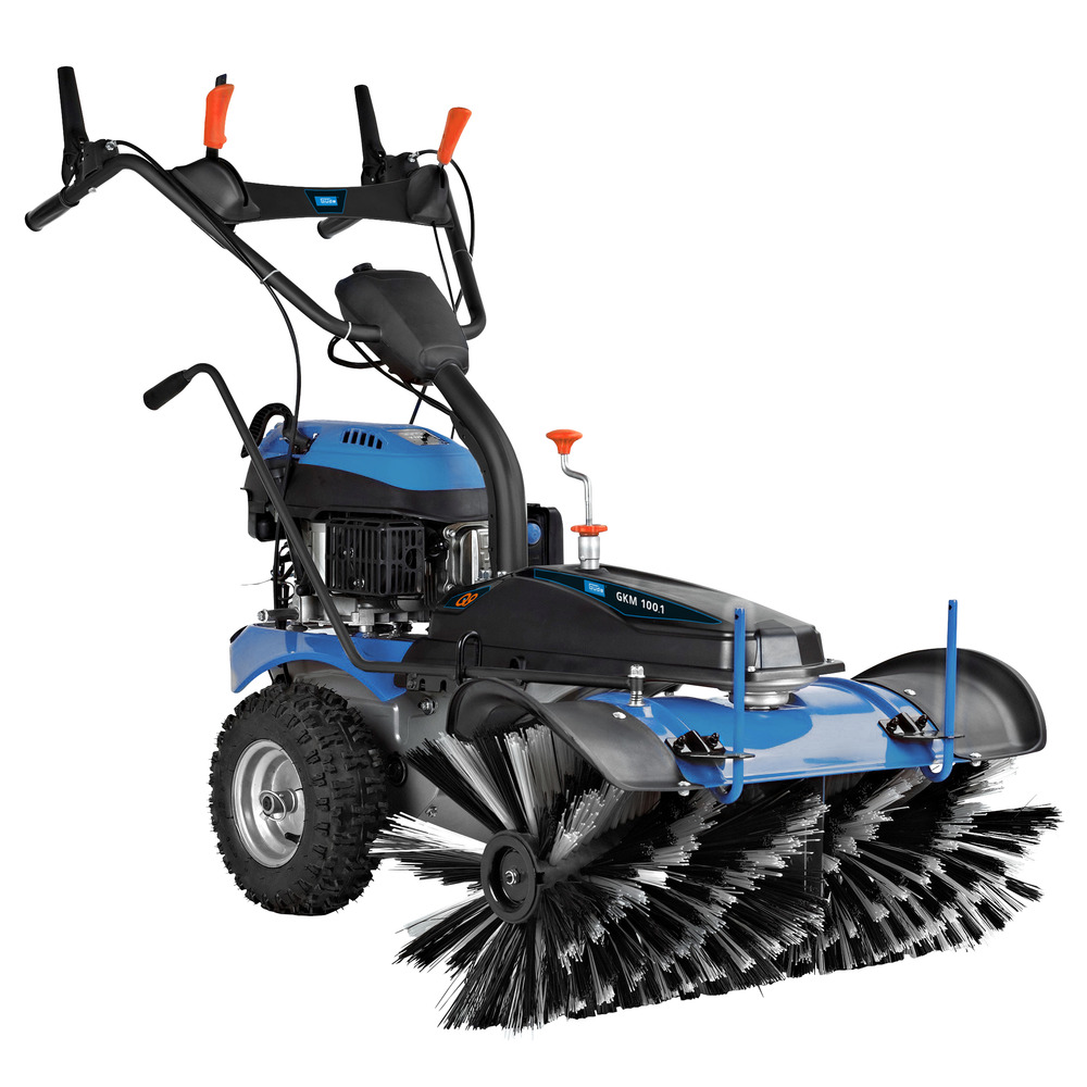 G&uuml;de&reg; Kehrmaschine mit Schneeschieber GKM100.1 3,2 kW image number 1