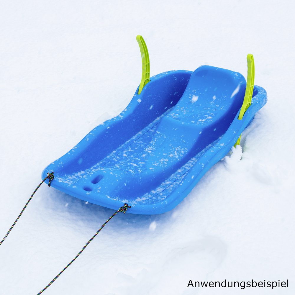 Schlitten RACE mit 2 Handbremsen blau, 87 x 40 cm image number 3