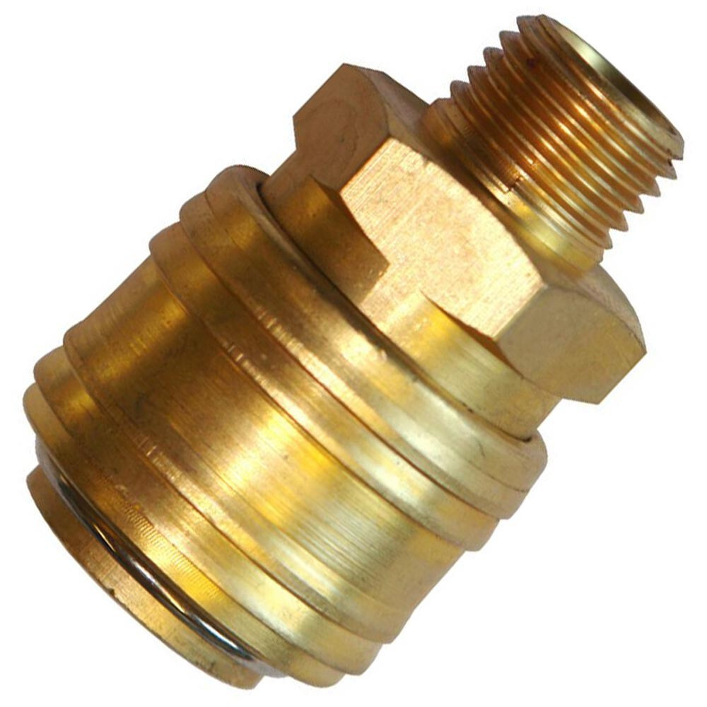 G&uuml;de&reg; Druckluft Schlauchkupplung mit 1/4&ldquo; Au&szlig;engewinde