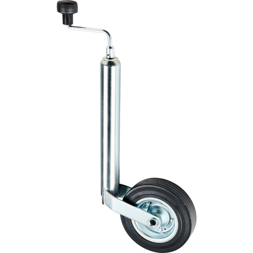 St&uuml;tzrad &Oslash; 48 mm mit Kurbel Vollgummireifen 200 x 50 mm