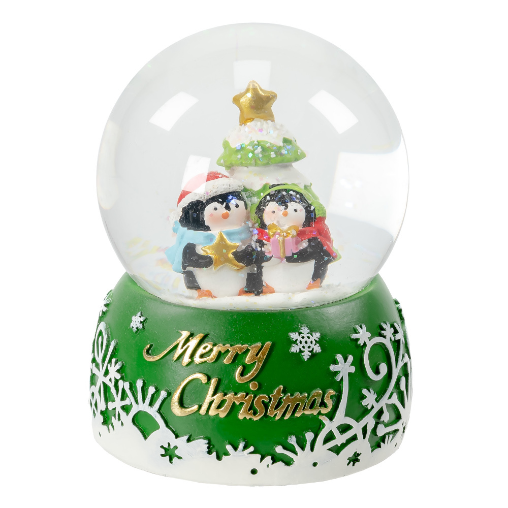 Schneekugel mit Spieluhr in verschiedenen Ausf&uuml;hrungen und Melodien image number 5