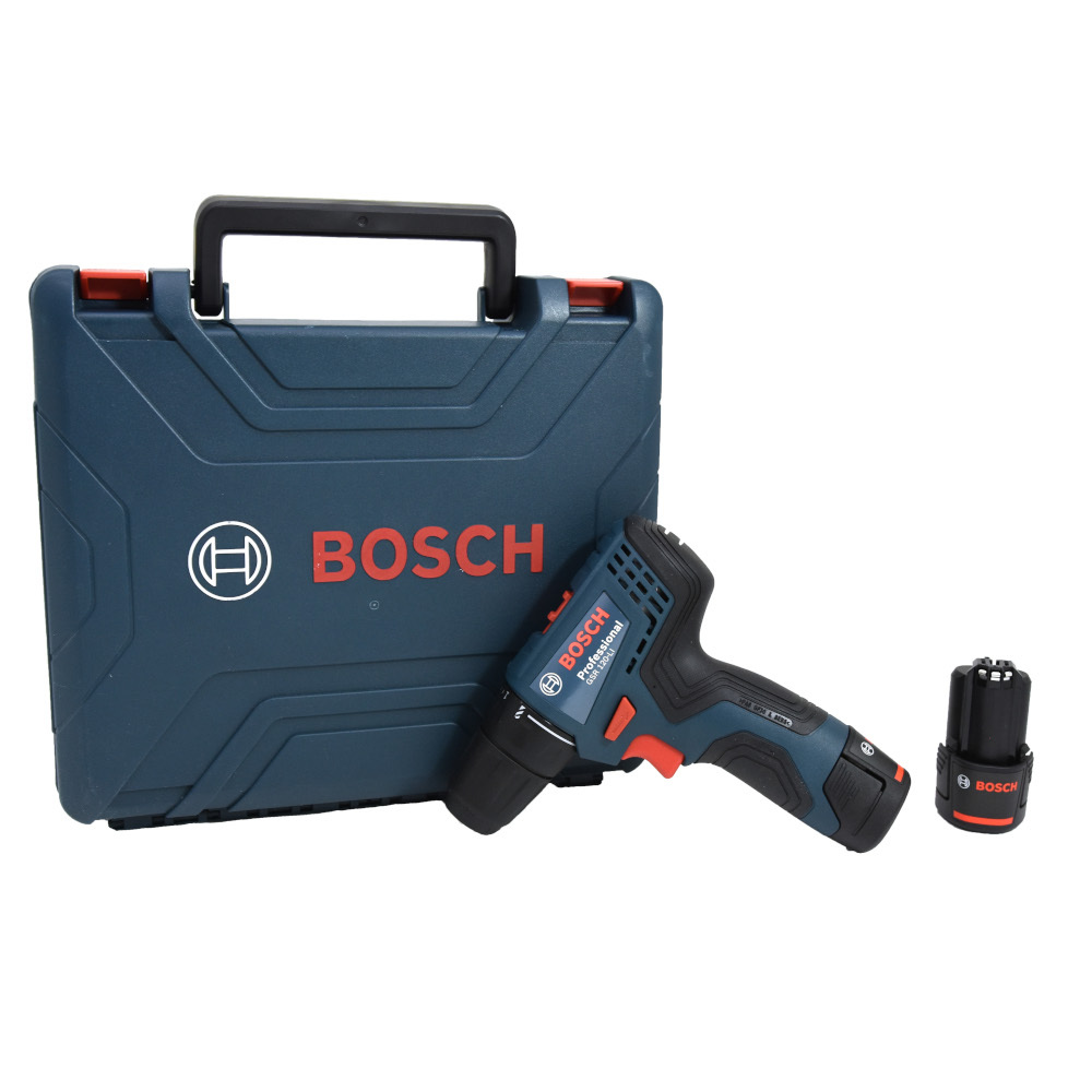 BOSCH Akku-Bohrschrauber-Set GSR 120 12 V