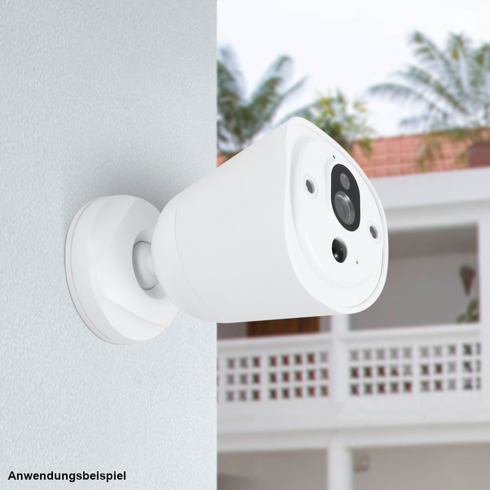 Easy IP-Cam HD &Uuml;berwachungskamera Wireless TX-55 in wei&szlig; image number 6