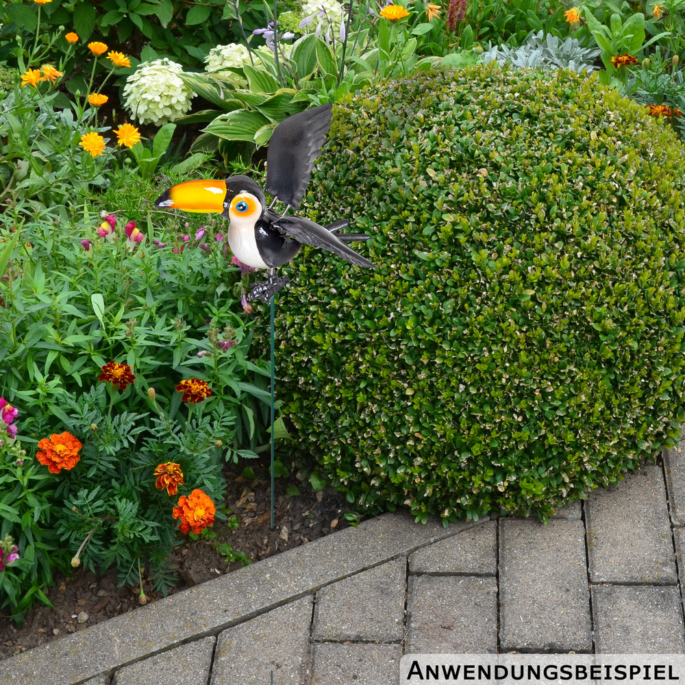 Gartenstecker mit Vogelmotiv und Erdspie&szlig; - sortiert image number 12