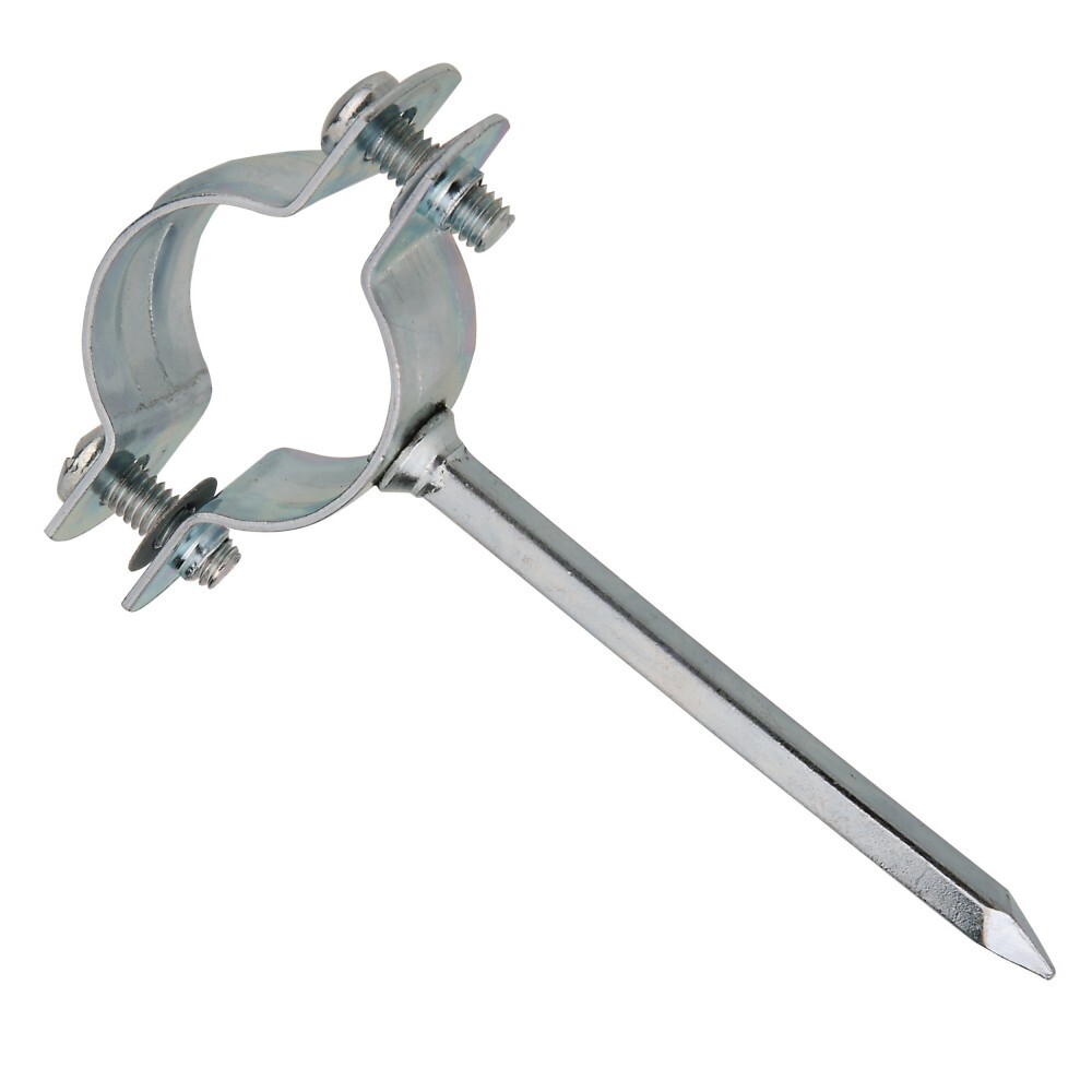 Rohrschelle mit Einschlagstift 1''