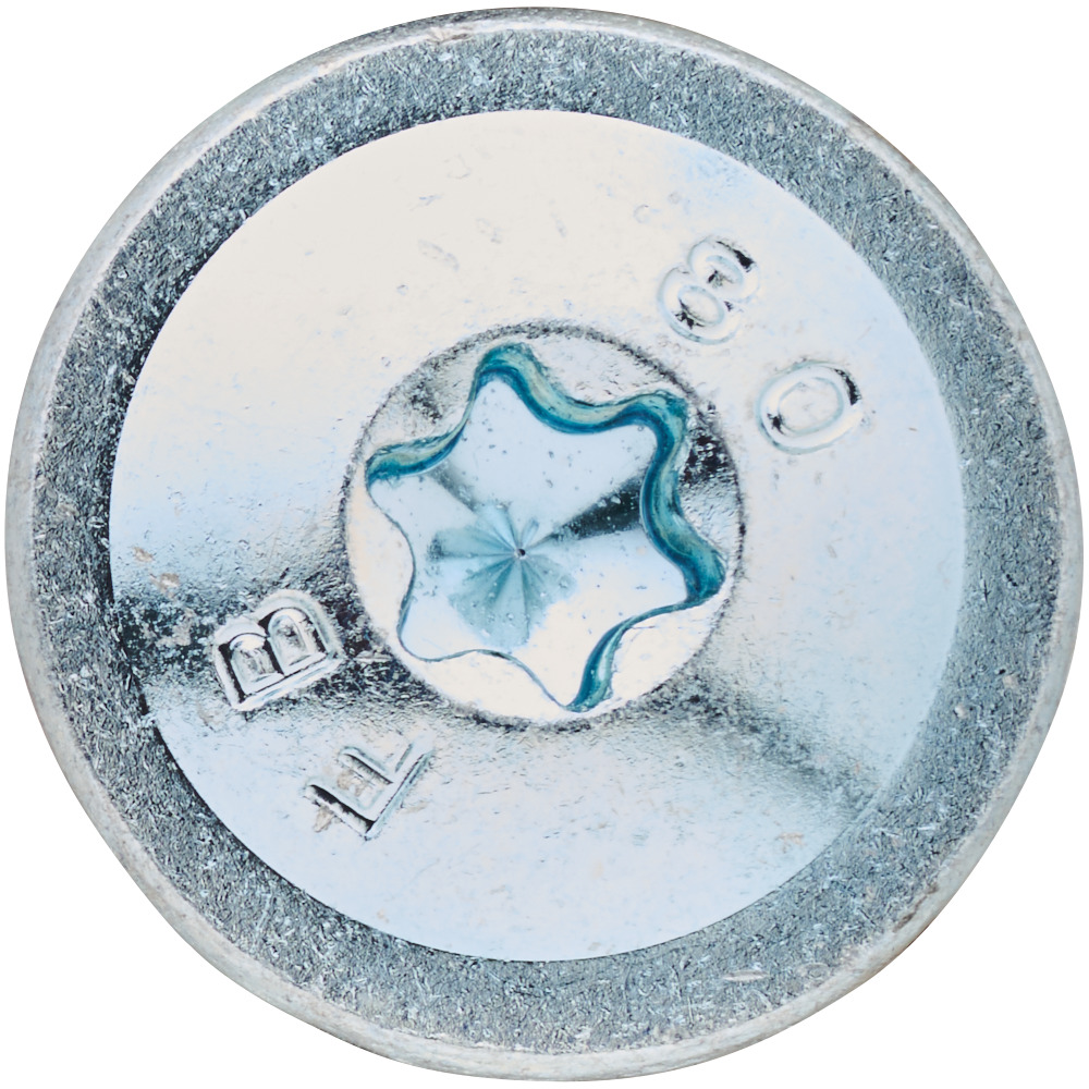 Holzbauschraube 8,0x80mm TX Tellerkopf Teilgewinde verzinkt image number 3