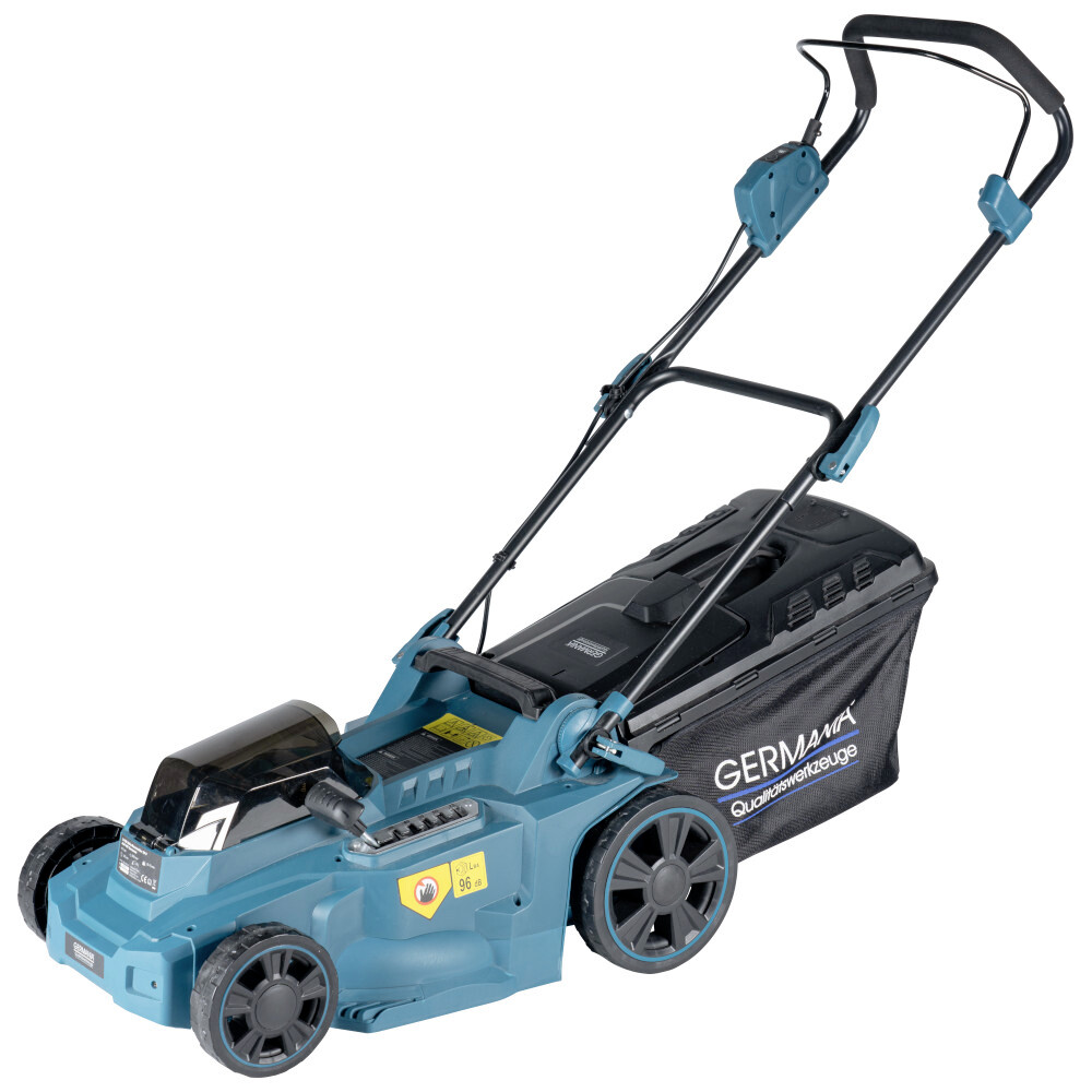 GERMANIA&reg; Akku Rasenm&auml;her 2x20 V