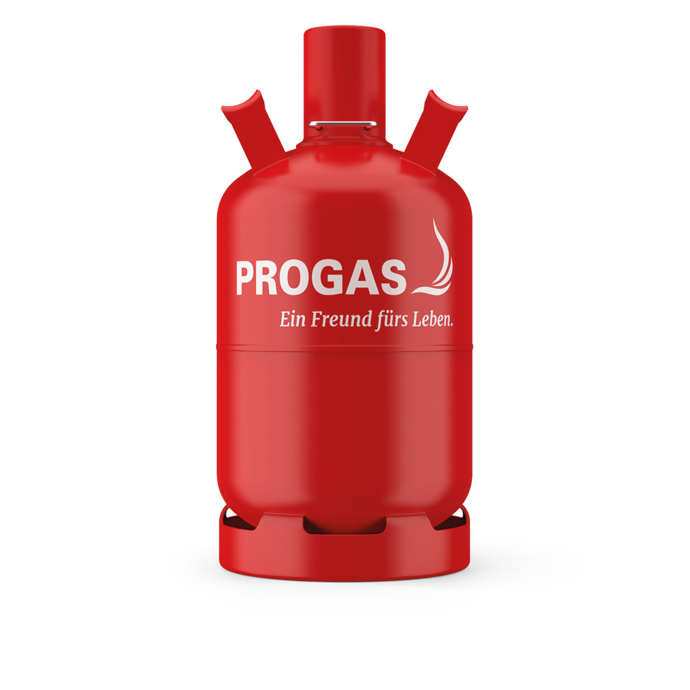 Progas Propan Gasf&uuml;llung 5 Kg Pfandflasche rot
