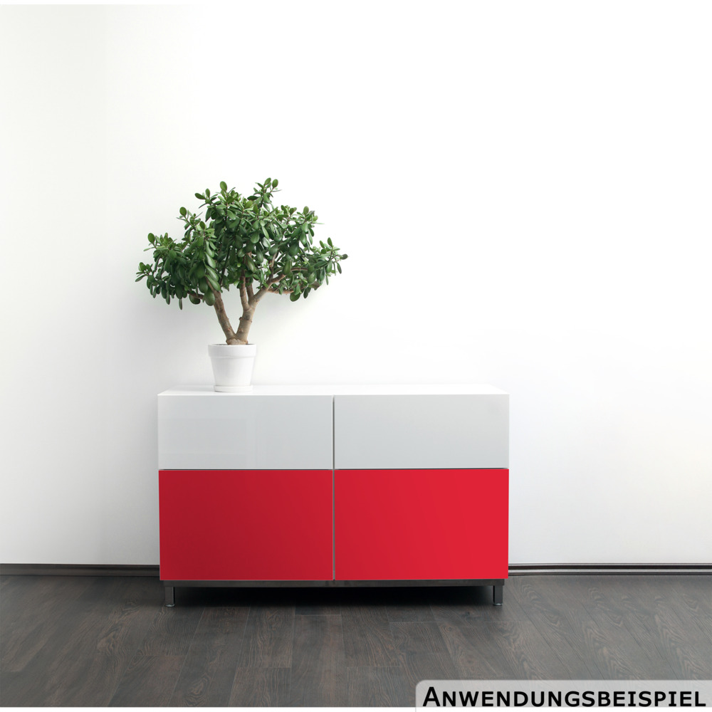 Klebefolie 200x45cm rot uni Dekofolie Selbstklebefolie M&ouml;belfolie image number 2