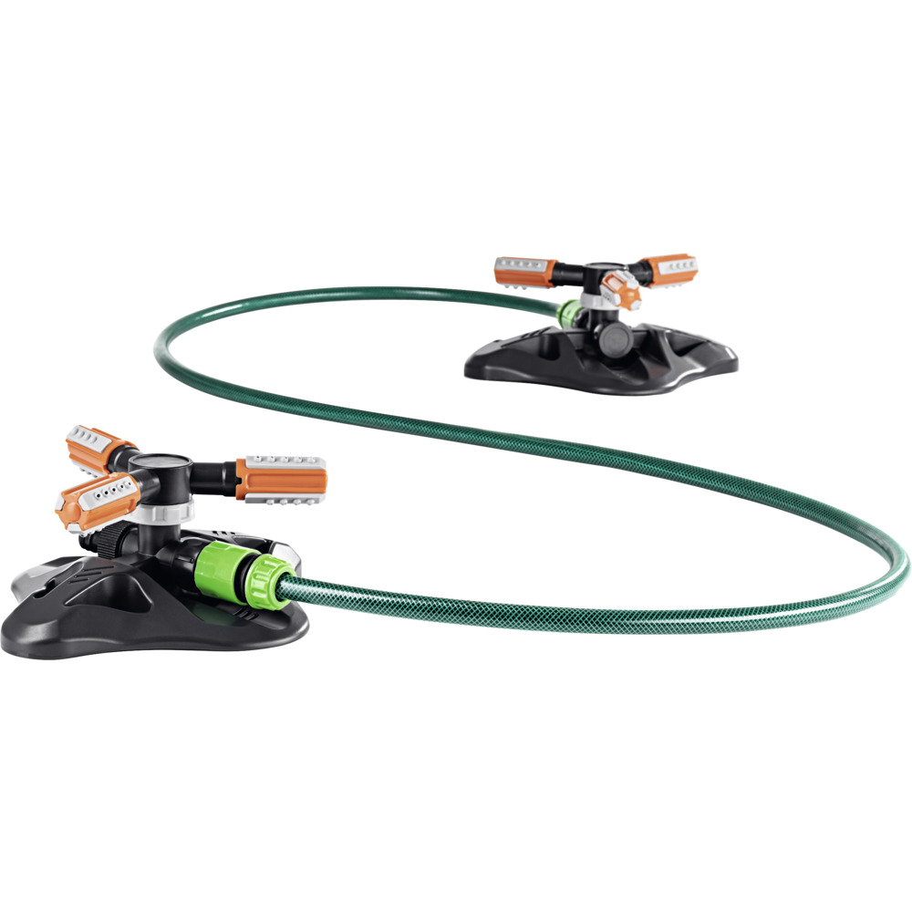 EASYmaxx Gartensprinkler rotierend 2er-Set image number 1