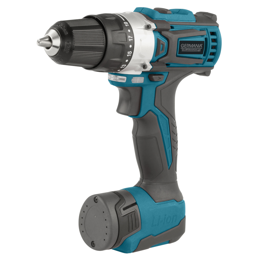 GERMANIA&reg; Akku Bohrschrauber-Set 12 V Akku und Ladeger&auml;t