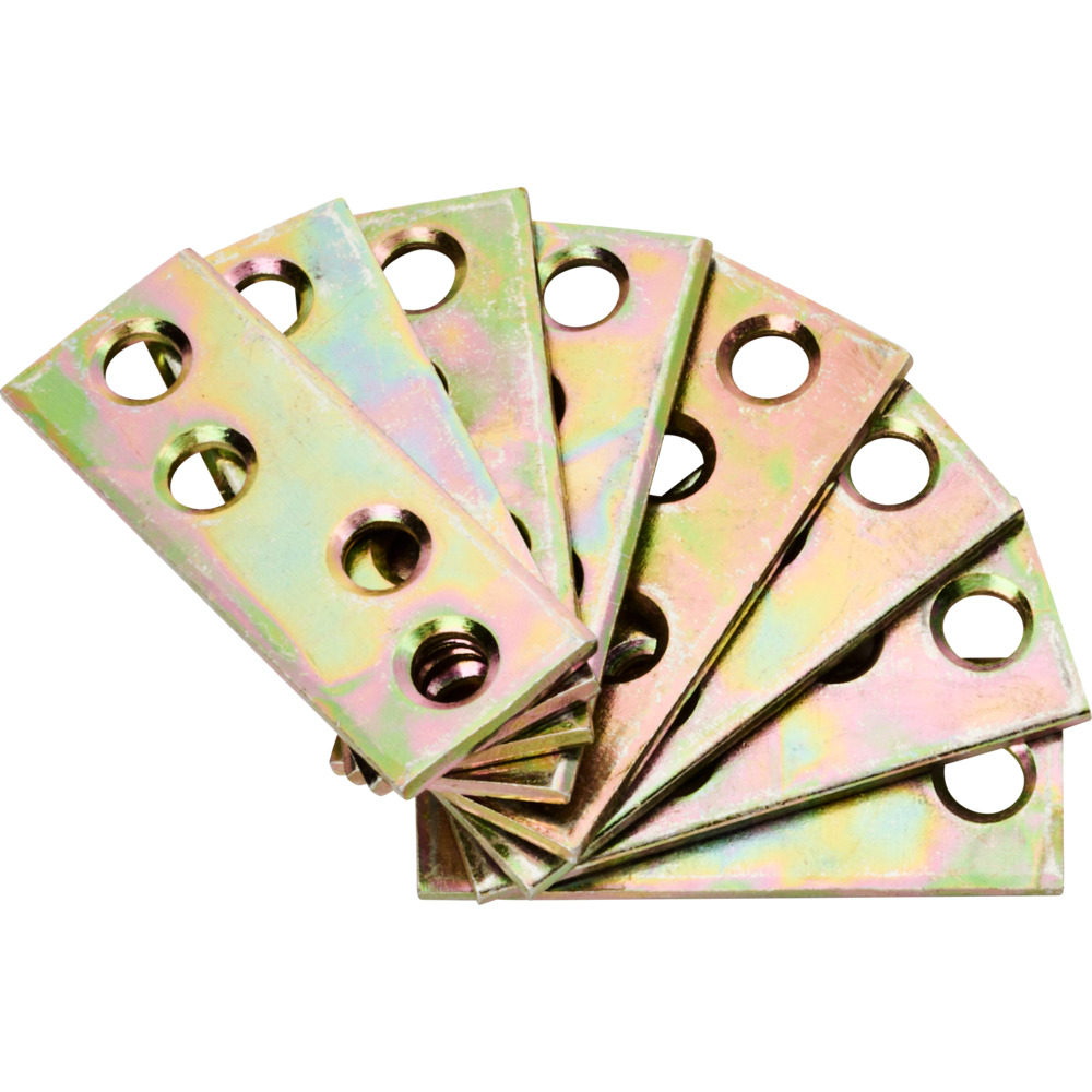 Verbindungsblech 40 x 15 mm 8 St&uuml;ck