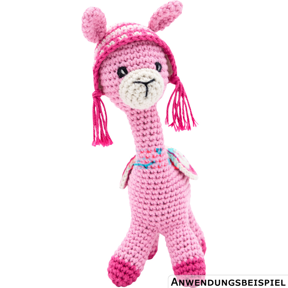 H&auml;keltier DIY-Set Lama Lydia image number 1