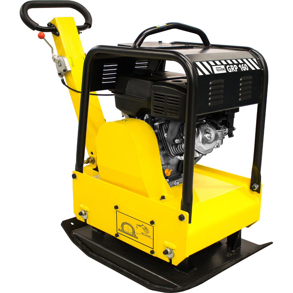 G&uuml;de&reg; R&uuml;ttelplatte GRP 160 4-Takt Benzin mit 6,5 KW Motorleistung und kompakter Bauweise