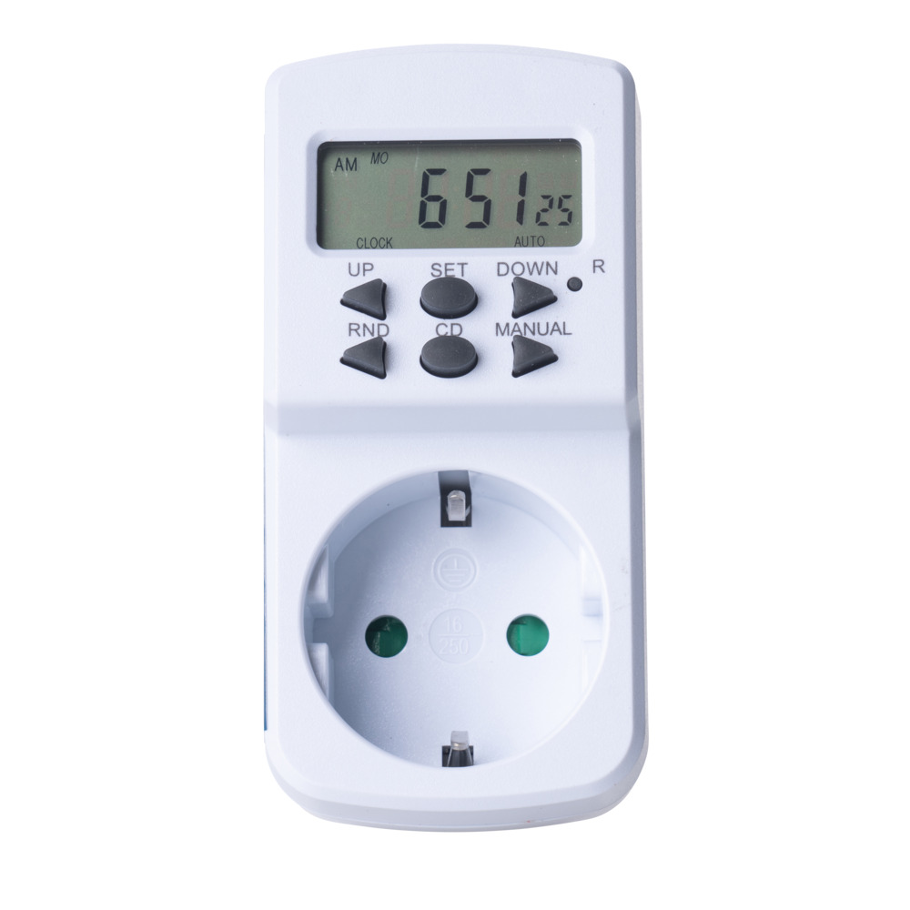 Wochenzeitschaltuhr digital 1800 W, innen