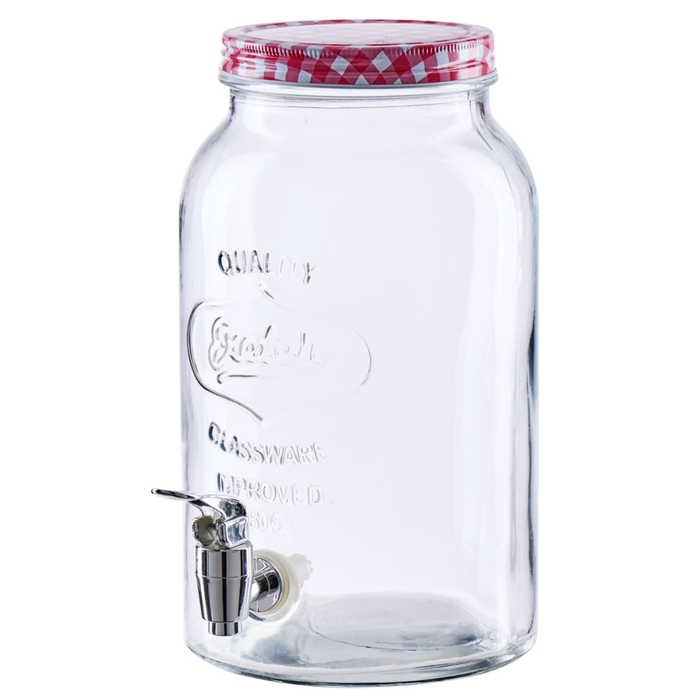 Getr&auml;nkespender 3,5 Liter mit Hahn und Deckel